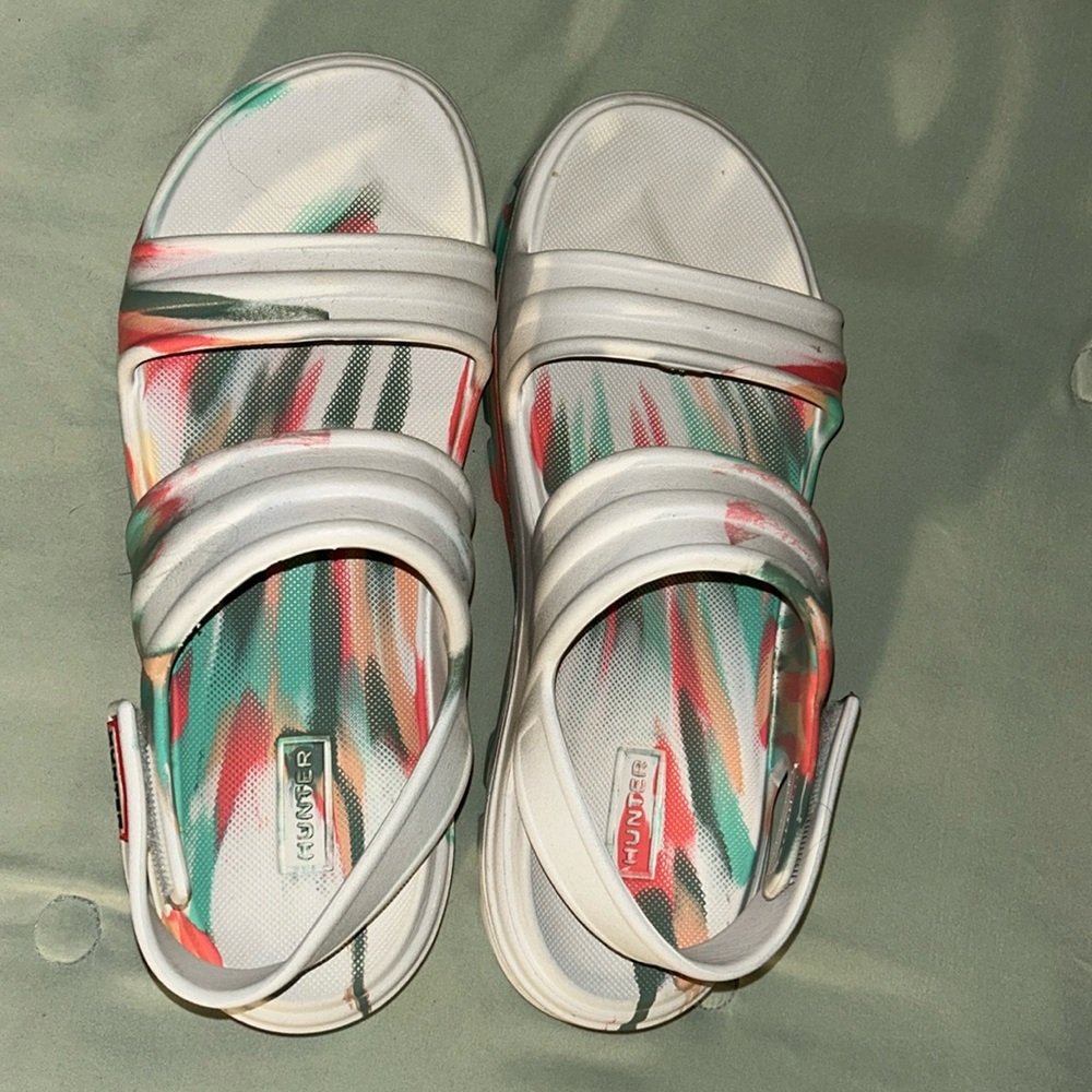Hunter Slingback Sandal sz UK 7W